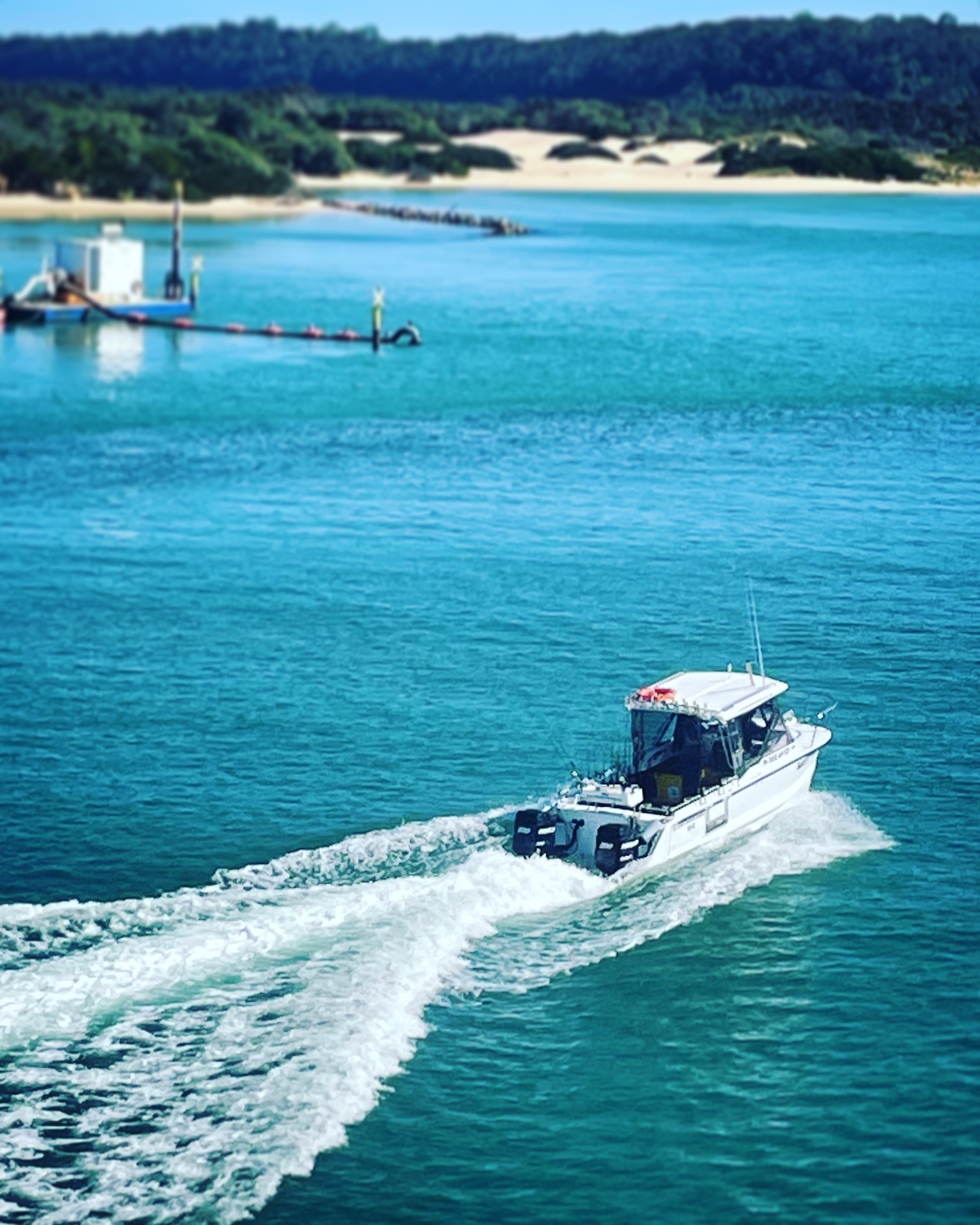 Our charter fishing vessel